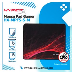 Mouse Pad Gaming Kingston Tela/Goma | Talla M | HyperX Fury S (HX-MPFS-S-M)