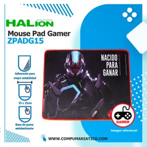 Mouse Pad Gamer G15 | HALION (ZPADG15)